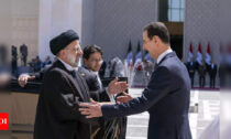 رئیس جمهور ایران در سوریه با اسد دیدار کرد